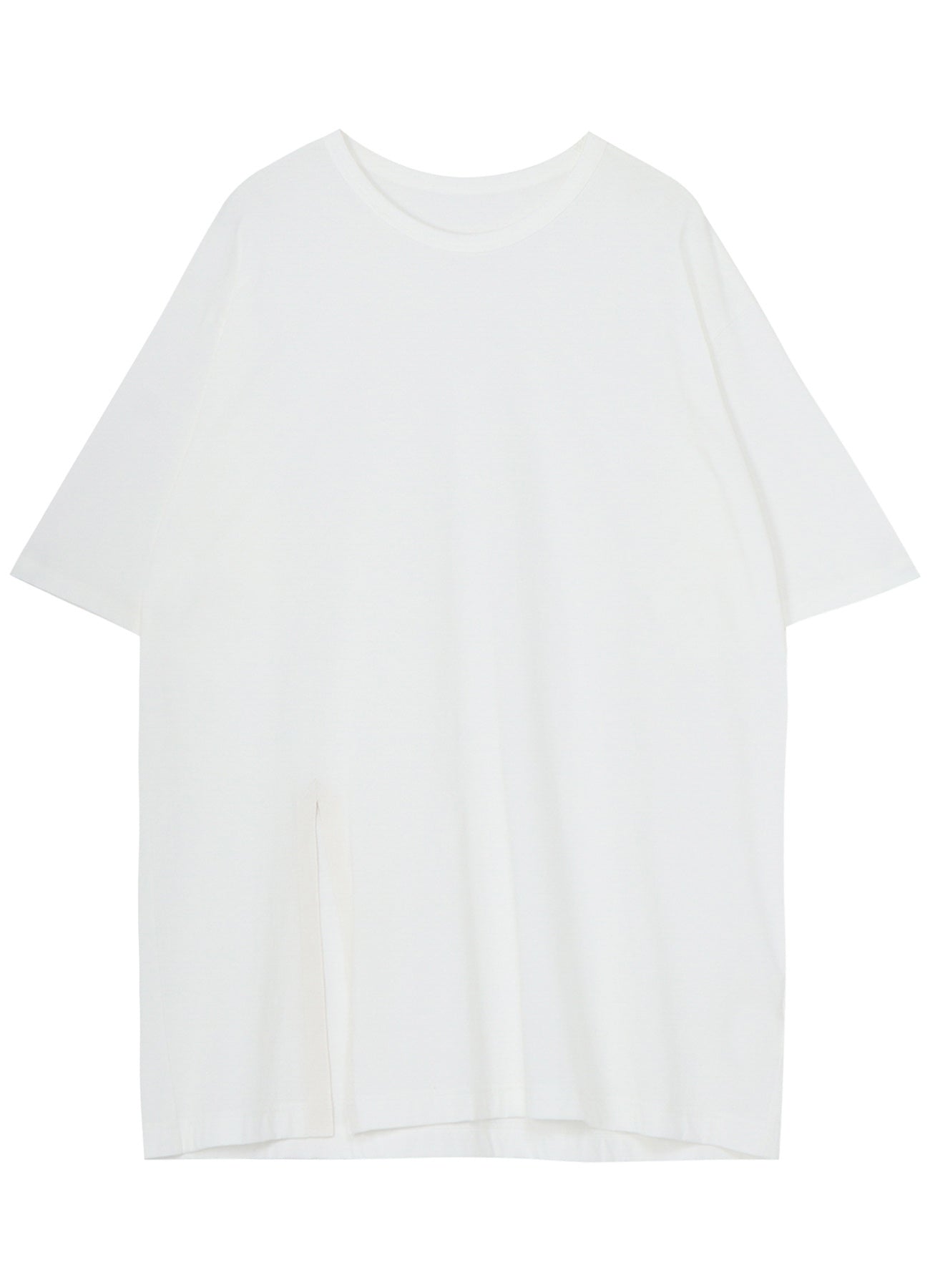 COTTON JERSEY JUMBO T-SHIRT SHORT SLEEVES