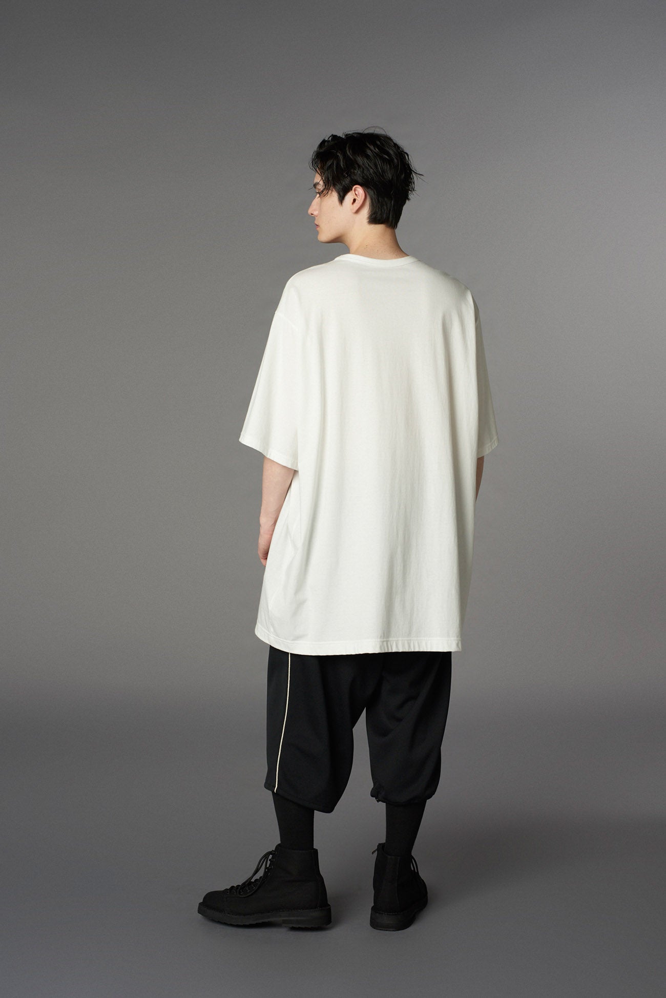 COTTON JERSEY JUMBO T-SHIRT SHORT SLEEVES