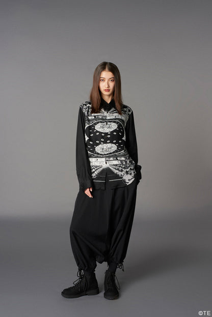 Ground Y × 『MONONOKE The Movie』  Collaborate Collection OHIROMA RAYON BLOUSE