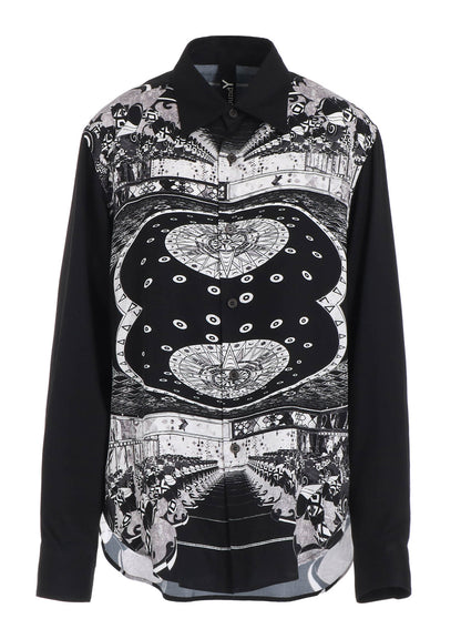 Ground Y × 『MONONOKE The Movie』  Collaborate Collection OHIROMA RAYON BLOUSE