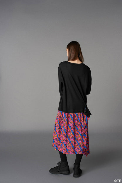 Ground Y × 『MONONOKE The Movie』  Collaborate Collection TENBIN PATTERN RAYON DOCKING DRESS