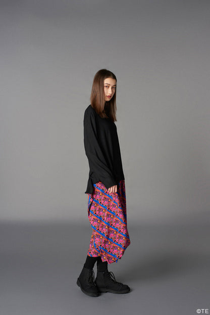 Ground Y × 『MONONOKE The Movie』  Collaborate Collection TENBIN PATTERN RAYON DOCKING DRESS