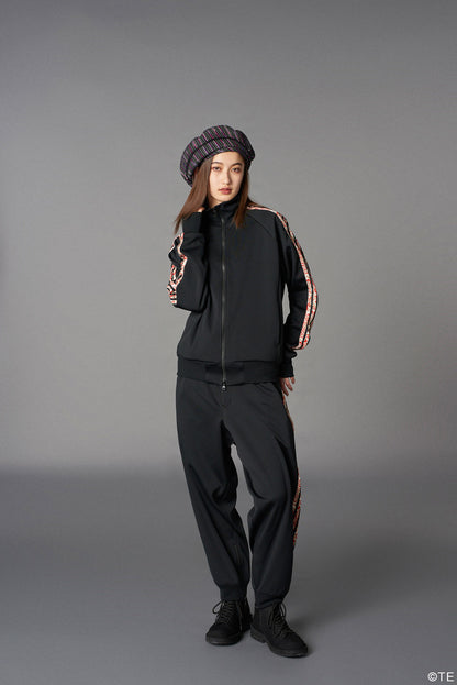 Ground Y × 『MONONOKE The Movie』  Collaborate Collection HINEZUMI LINE POLYESTER SMOOTH  TRACK PANTS