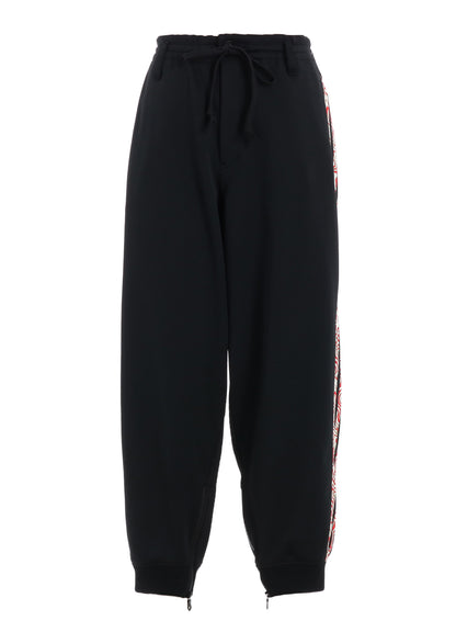 Ground Y × 『MONONOKE The Movie』  Collaborate Collection HINEZUMI LINE POLYESTER SMOOTH  TRACK PANTS