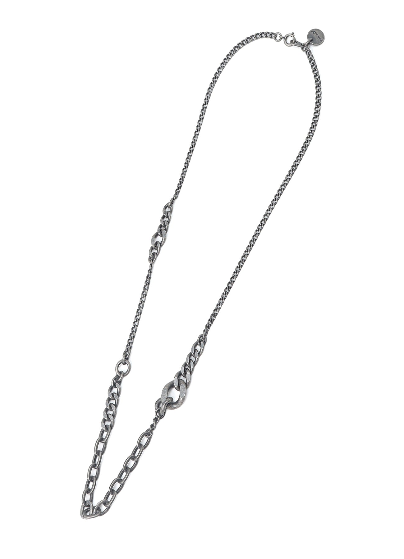 BRASS MIXED CHAIN NECKLACE