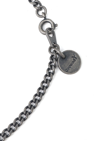 BRASS MIXED CHAIN NECKLACE