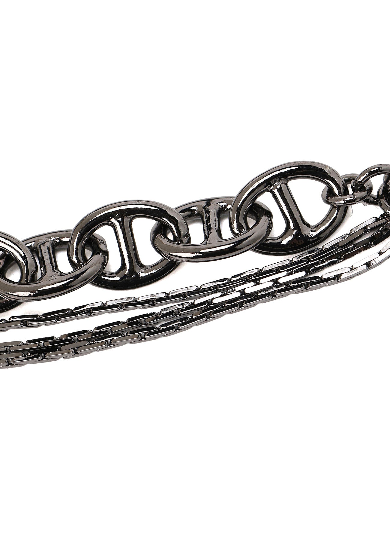 BRASS BEADS CHAIN BRACELET C
