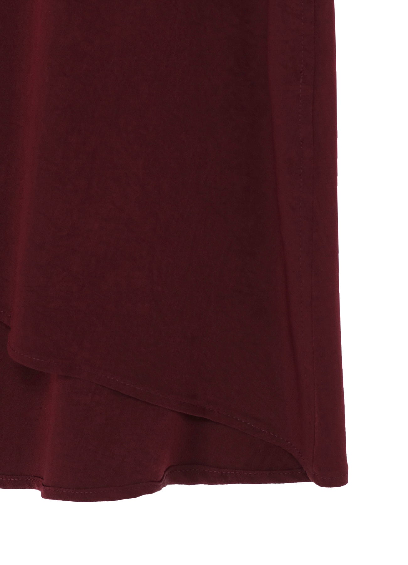 CREPE DE CHINE ASYMMETRY SHIRT