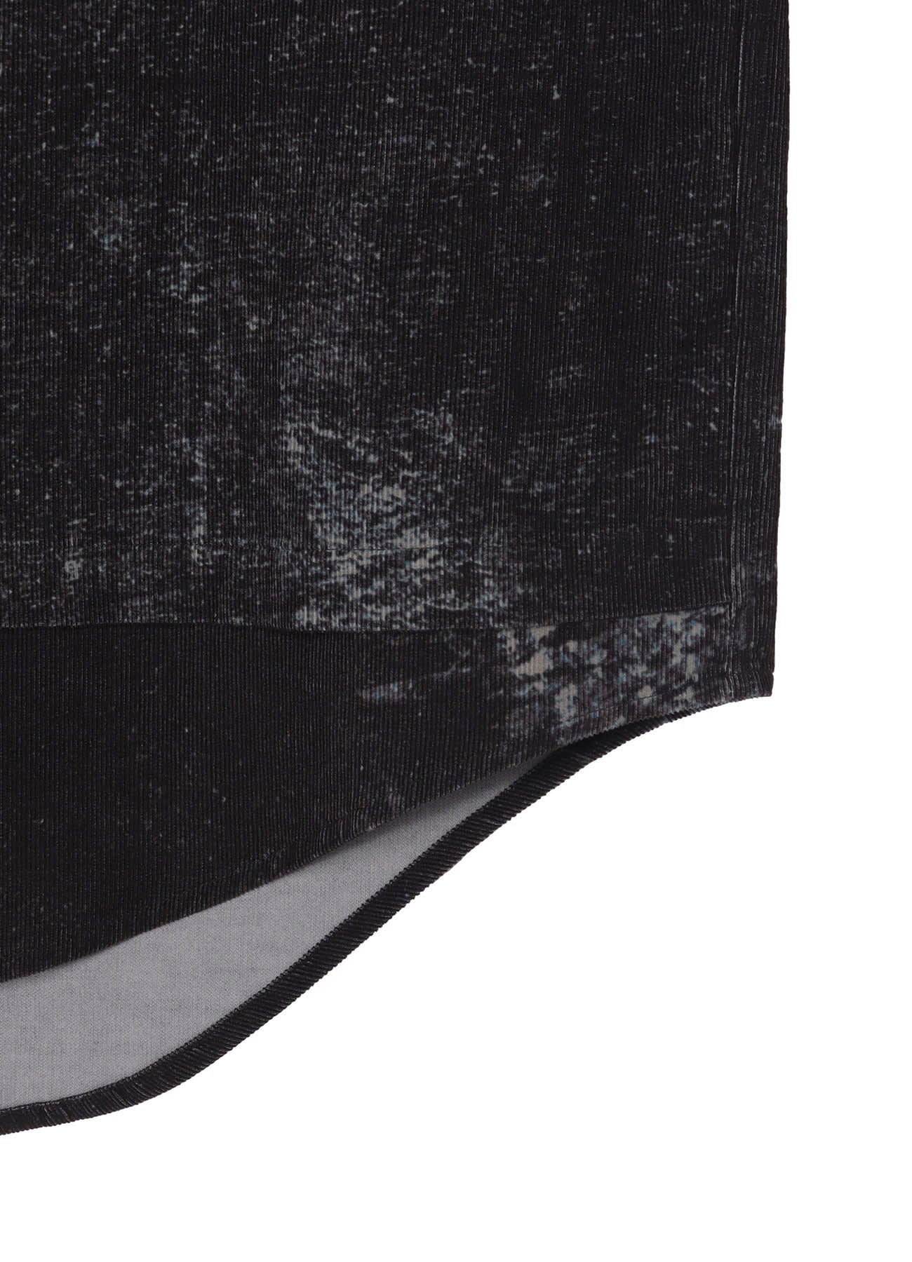 NARROW RIBS CORDUROY OPEN ZIP STANDARD BIG SHIRT