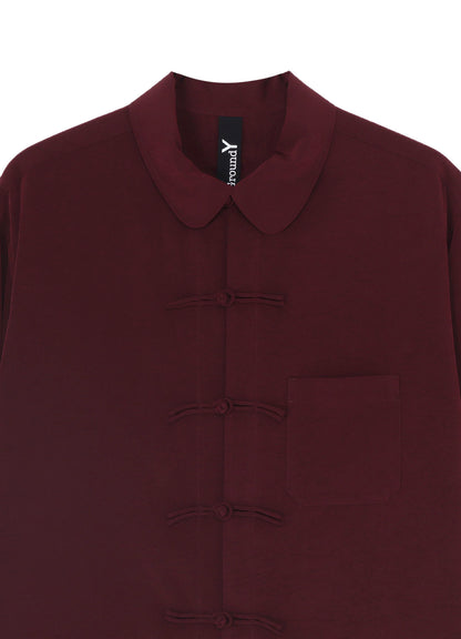 CREPE DE CHINE SHAKA BUTTON SHIRT