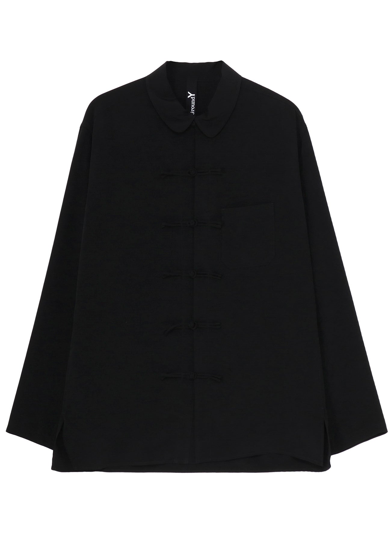 CREPE DE CHINE SHAKA BUTTON SHIRT