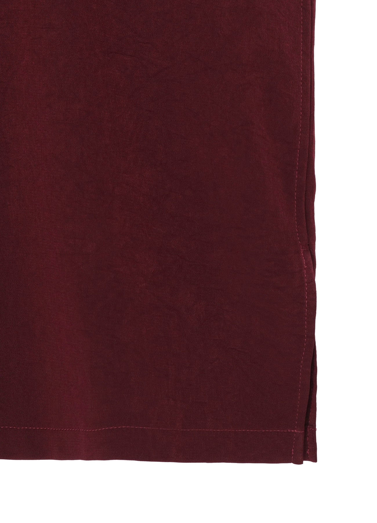 CREPE DE CHINE FRONT DOLMAN BIG SHORT SLEEVED SHIRT