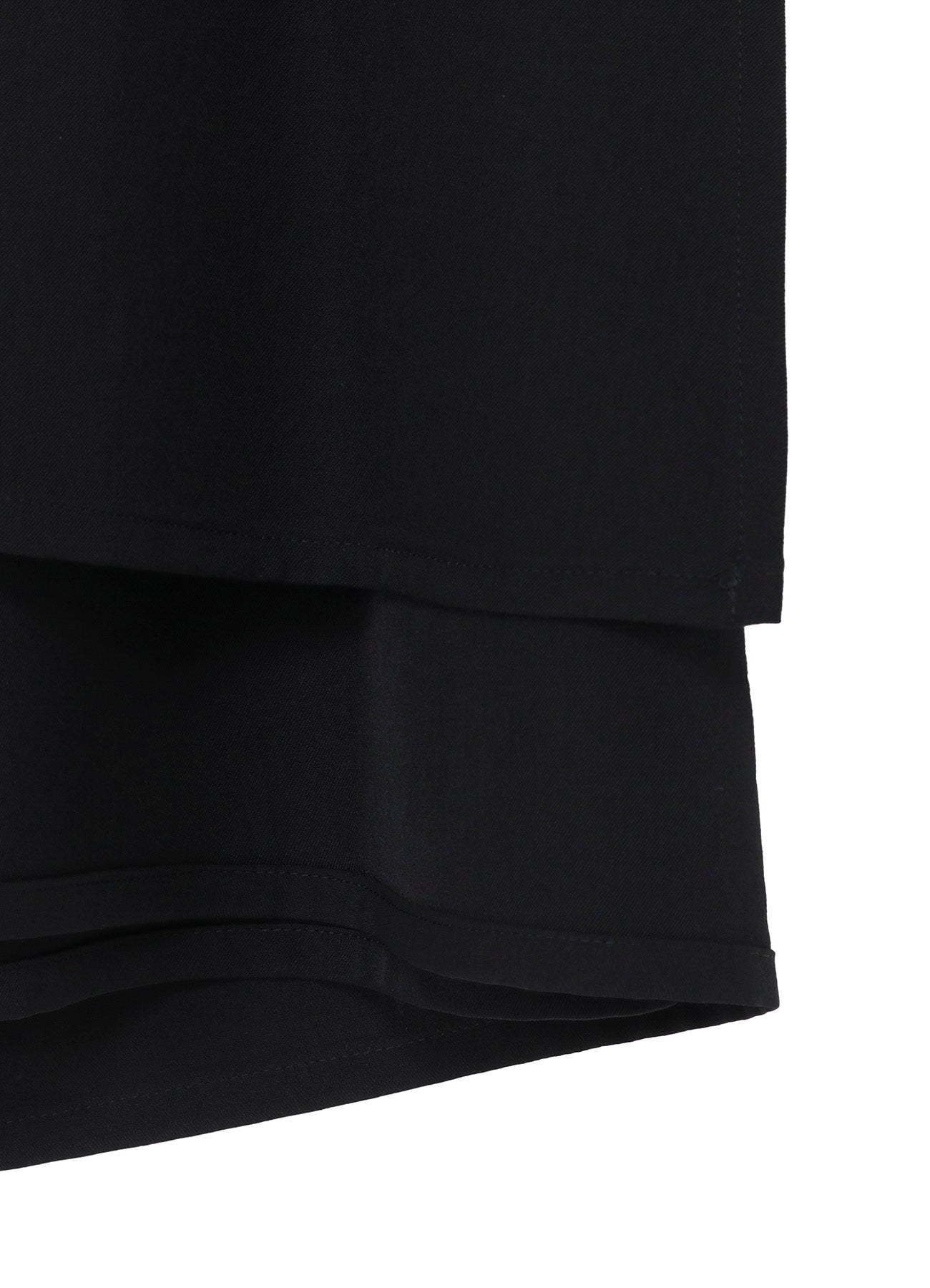 WOOL GABARDINE 3WAY LONG SHIRT