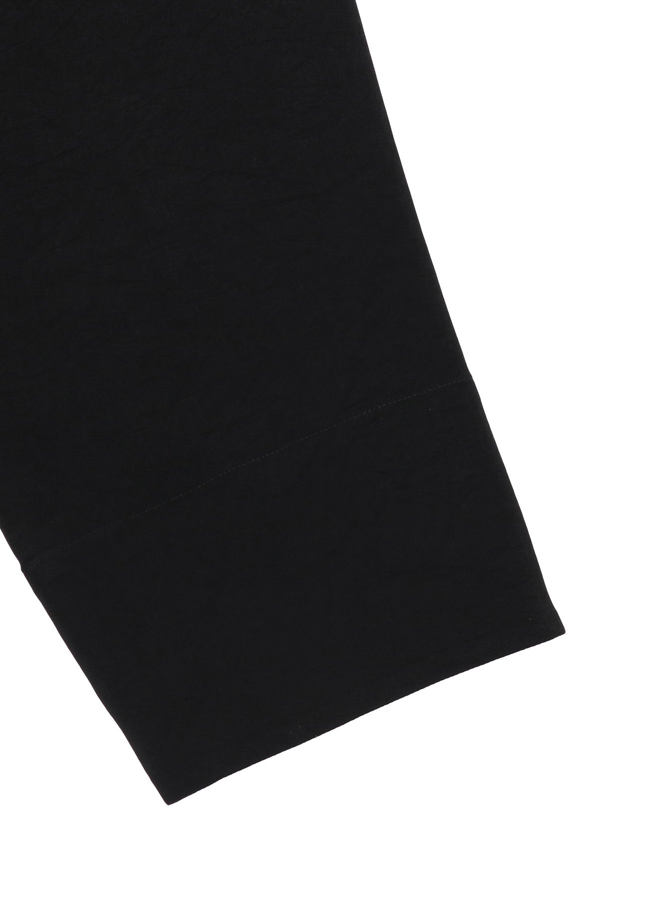 CREPE DE CHINE SHAKA BUTTON STAND COLLAR SHIRT