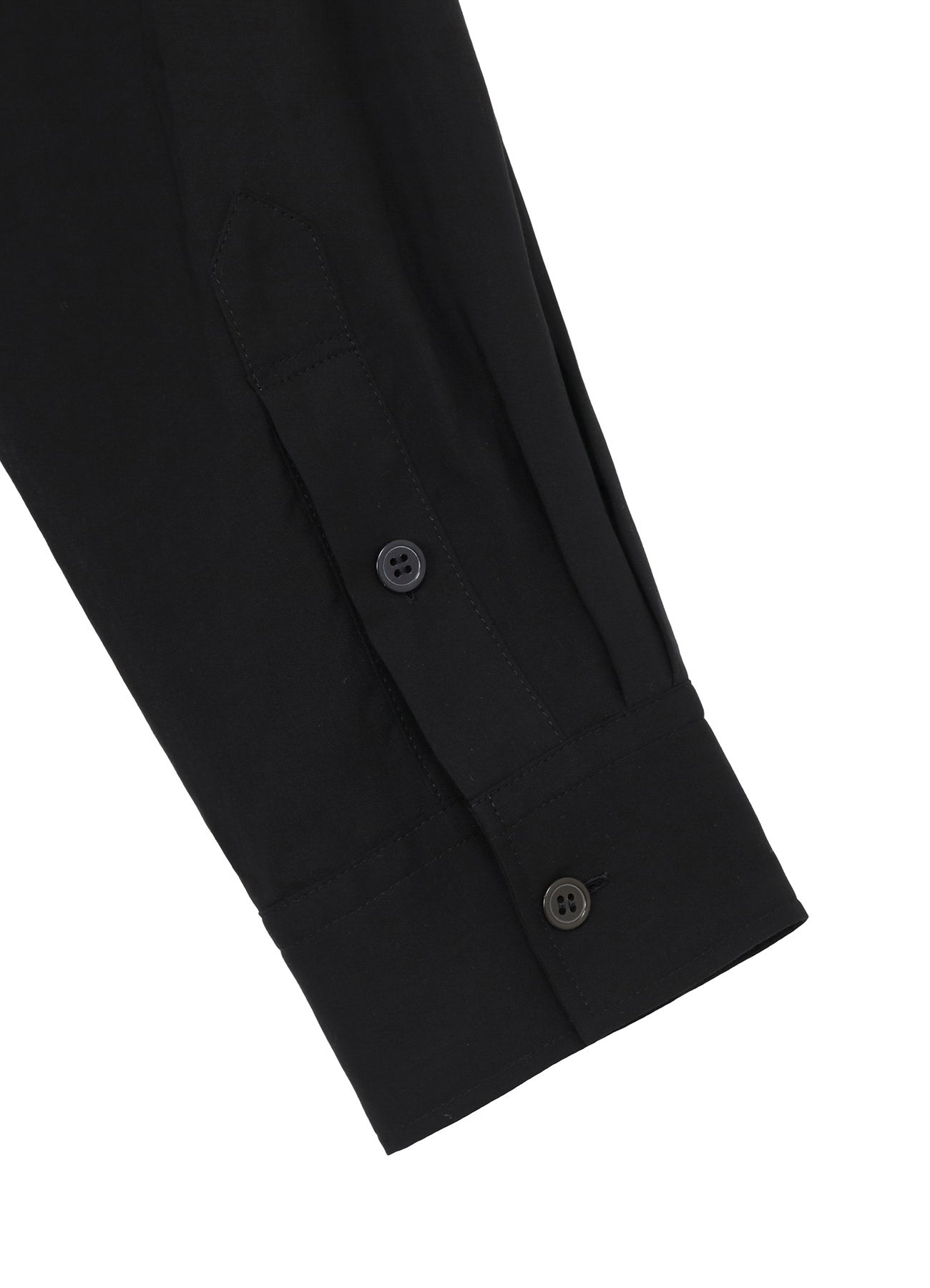 FLOWER STITCH SIDE GATHER SHIRT
