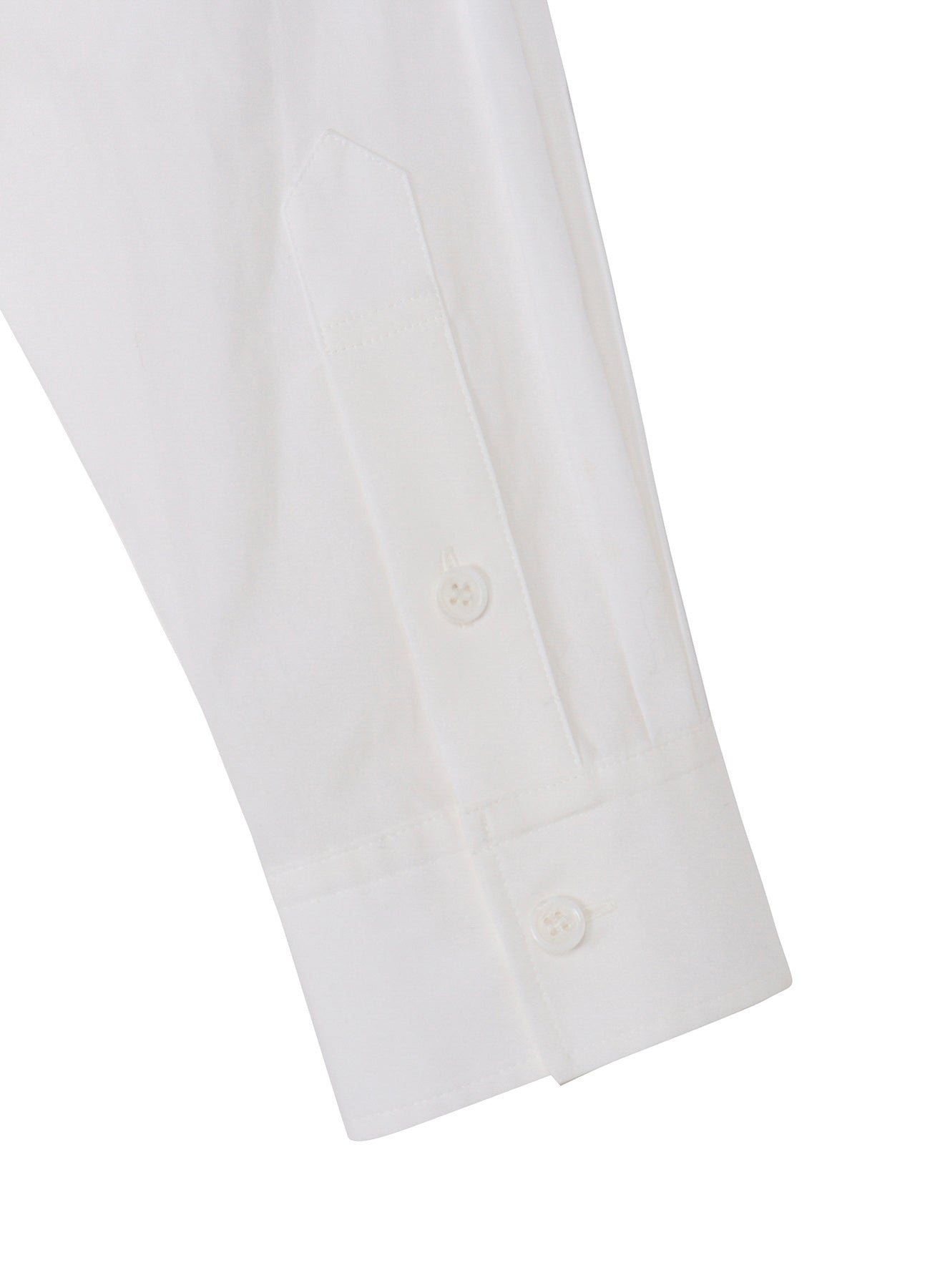 COTTON BROAD DOUBLE COLLAR SLANTED POCKET SHIRT