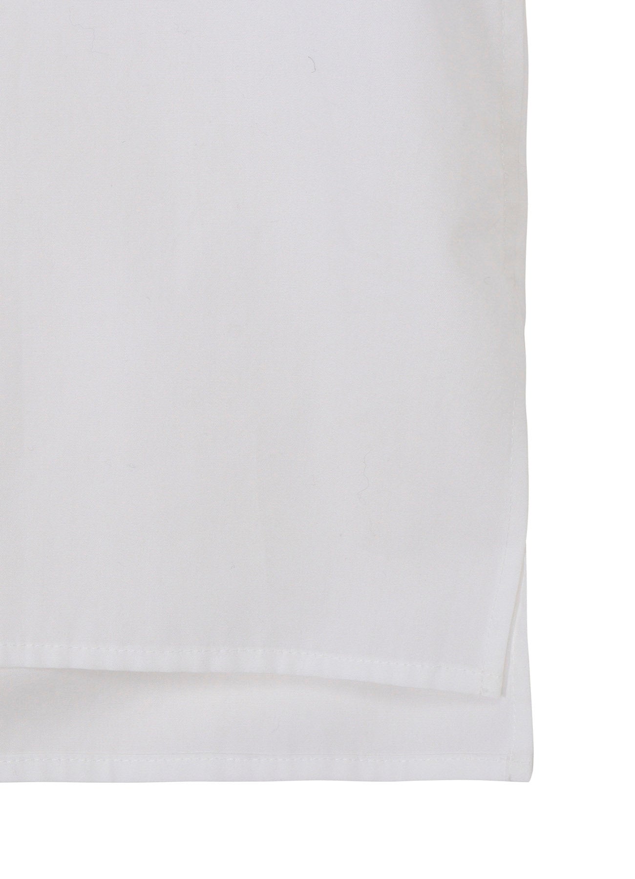 COTTON BROAD DOUBLE COLLAR SLANTED POCKET SHIRT