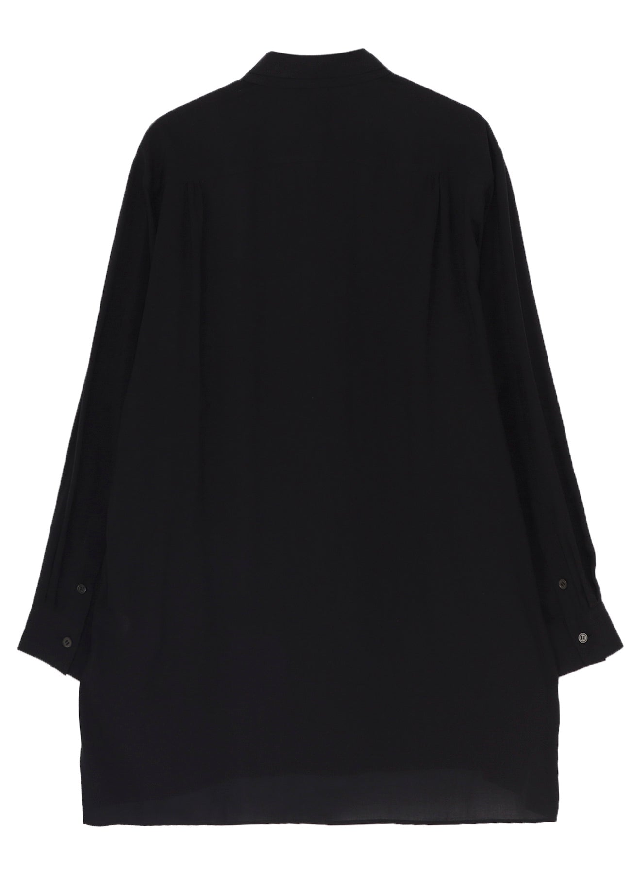 FLORAL PRINT DOUBLE COLLAR SLANTED POCKET SHIRT