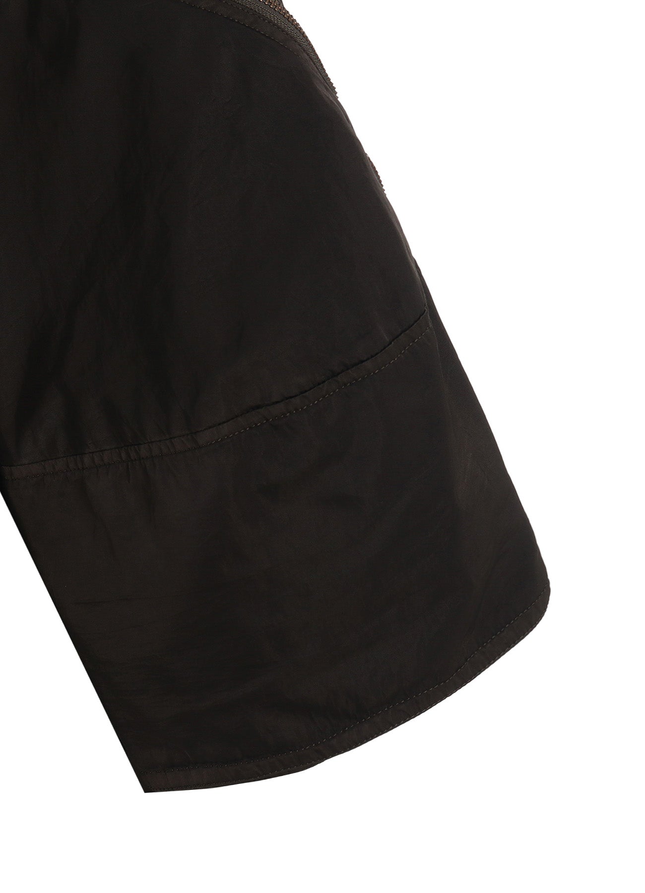 PRODUCT DYED NYLON TEILL+POLYESTER TAFTA SHORT LENGTH BIG SLEEVE DOUBLE COAT