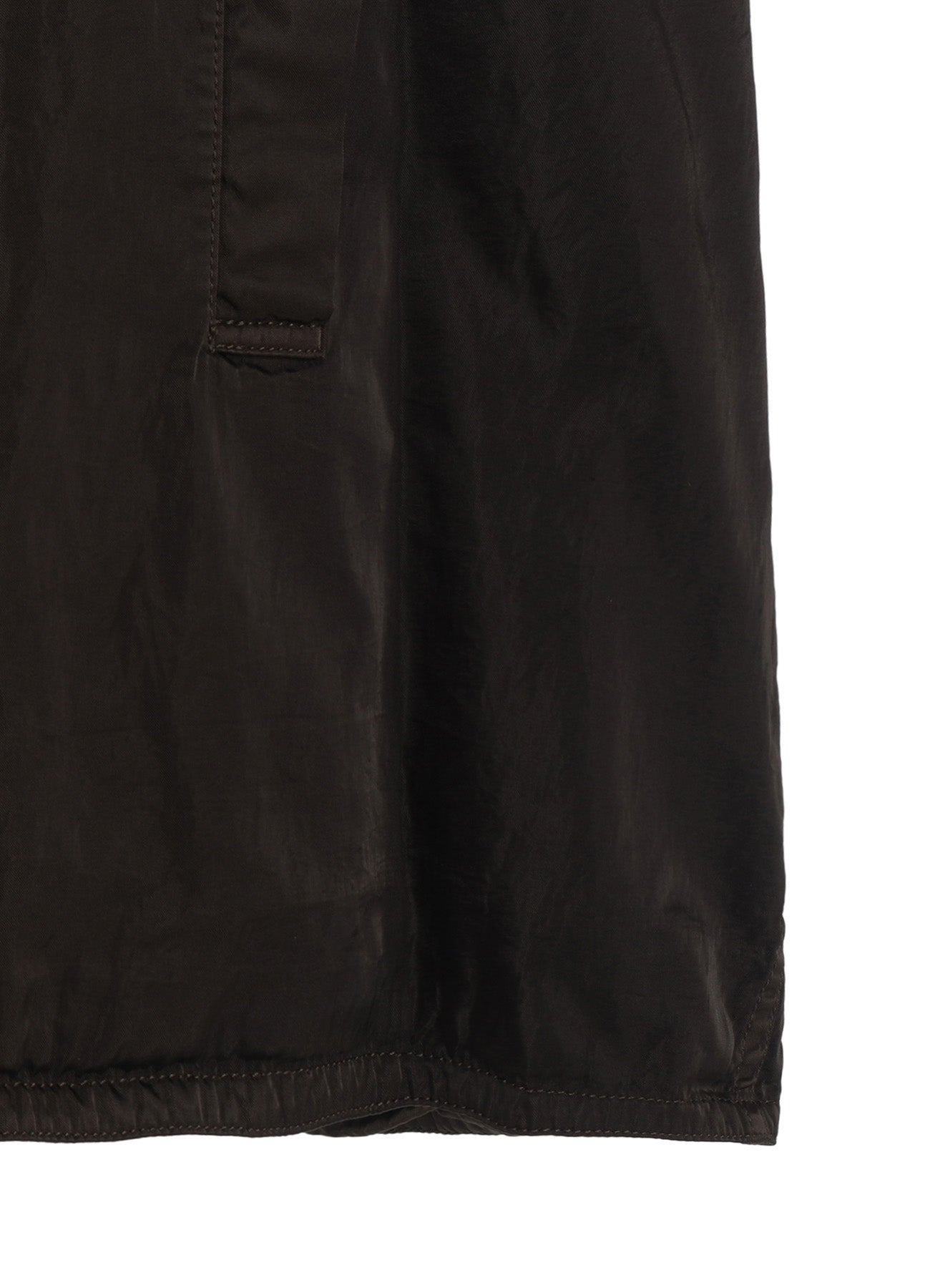 PRODUCT DYED NYLON TEILL+POLYESTER TAFTA SHORT LENGTH BIG SLEEVE DOUBLE COAT