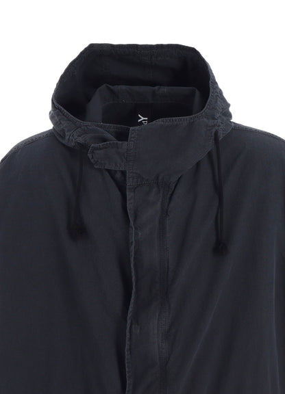 C/NY SULFUR DYEING STONE WASH BIO HOODED MODS COAT