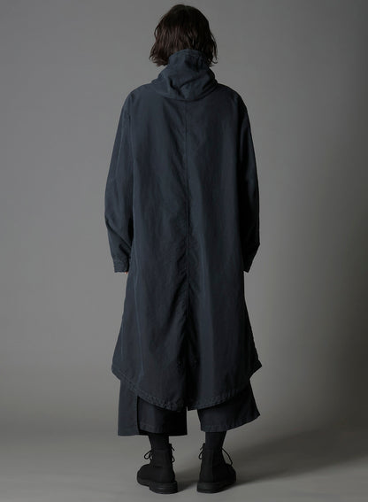 C/NY SULFUR DYEING STONE WASH BIO HOODED MODS COAT