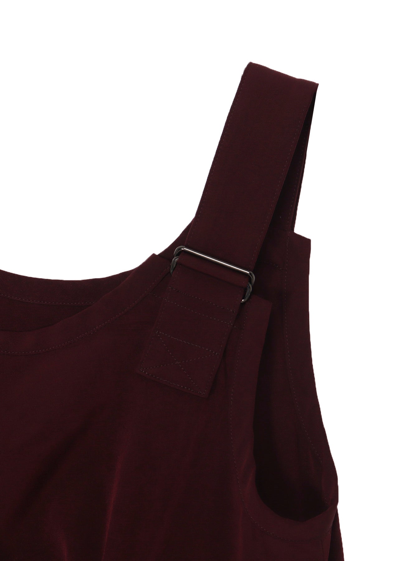 CREPE DE CHINE SLEEVELESS DRESS