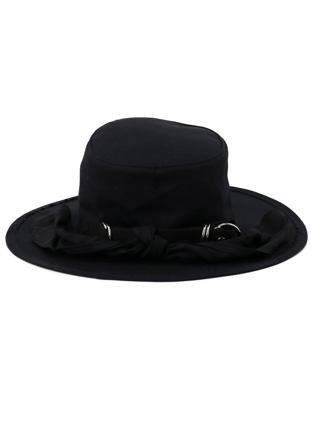 COTTON TWILL SCARF HAT