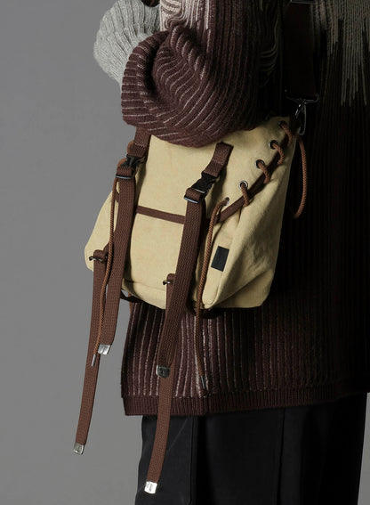CANVAS SHOULDER BAG