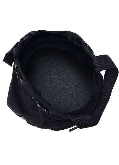 WRINKLED NYLON 2 WAY POUCH