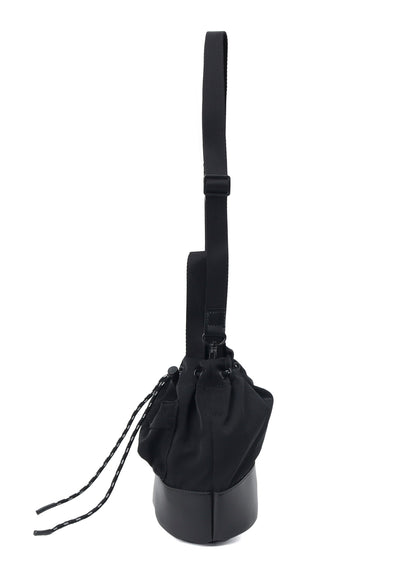 WRINKLED NYLON 2 WAY POUCH