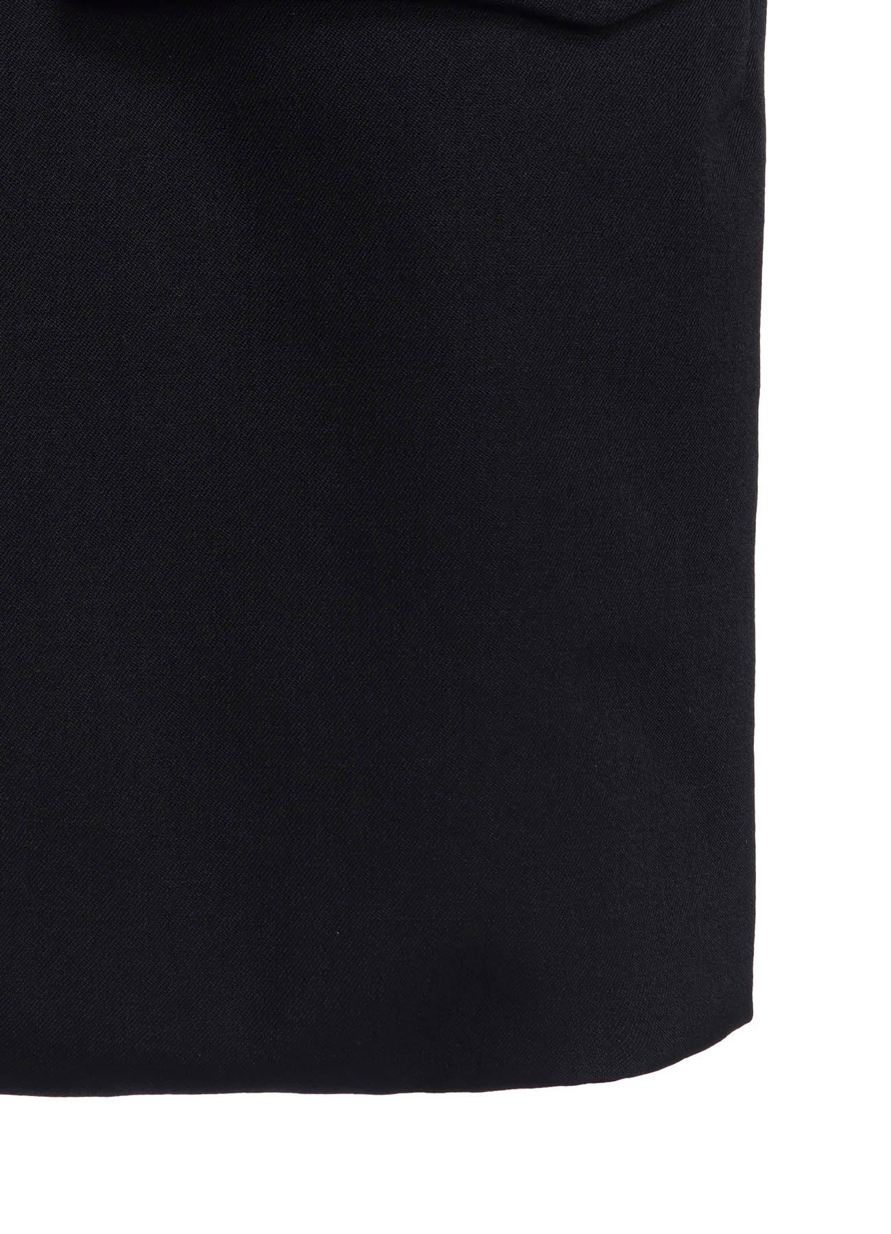 WOOL GABARDINE MEN STAND COLLAR JACKET