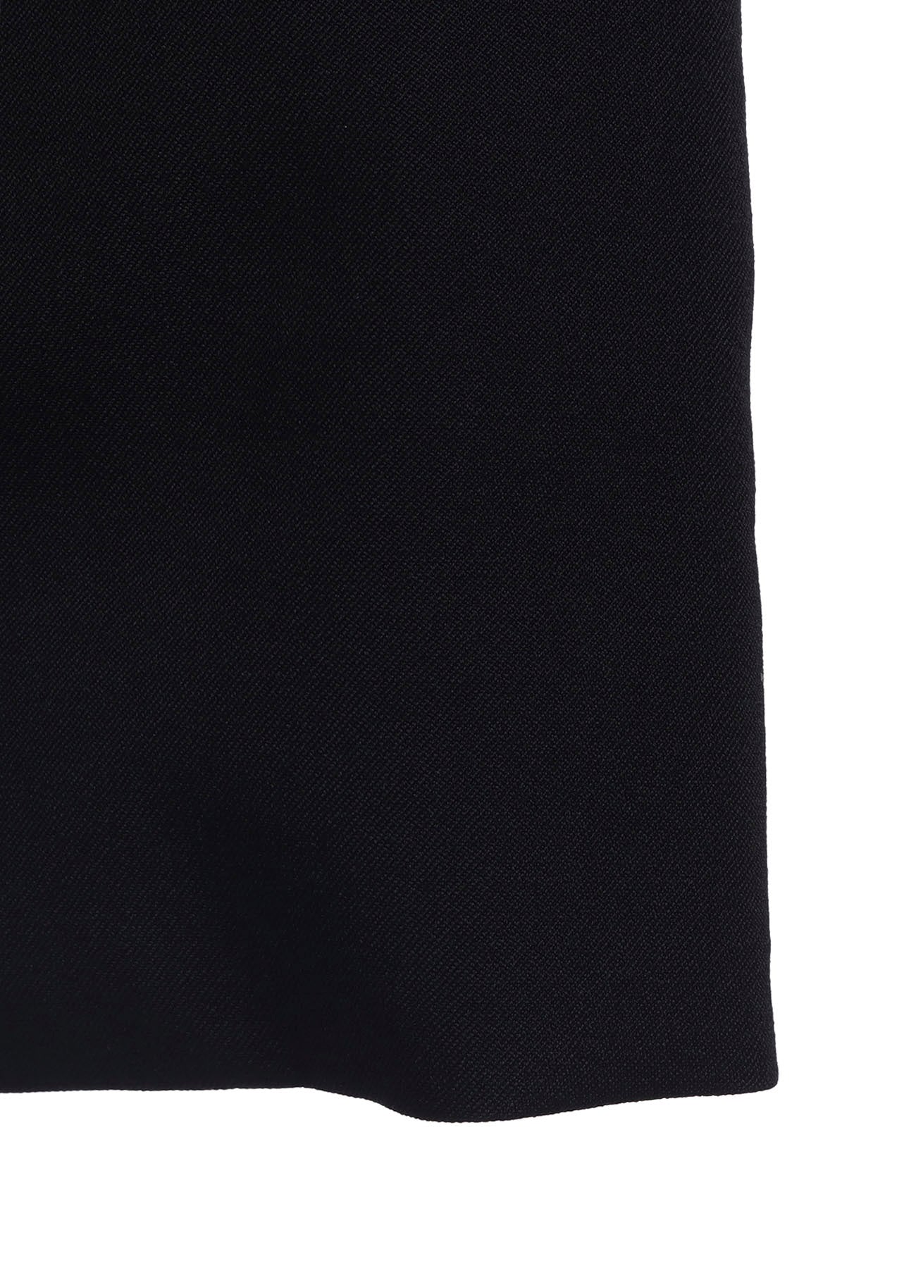 WOOL GABARDINE LADY STAND COLLAR JACKET