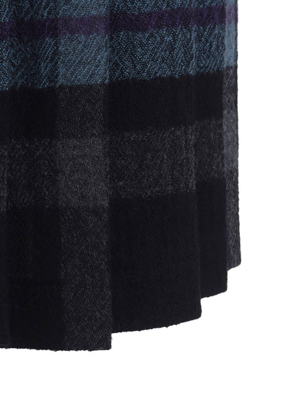 W/GABARDINE DOUBLE GAUZE PLEATED JACKET W/ TAB