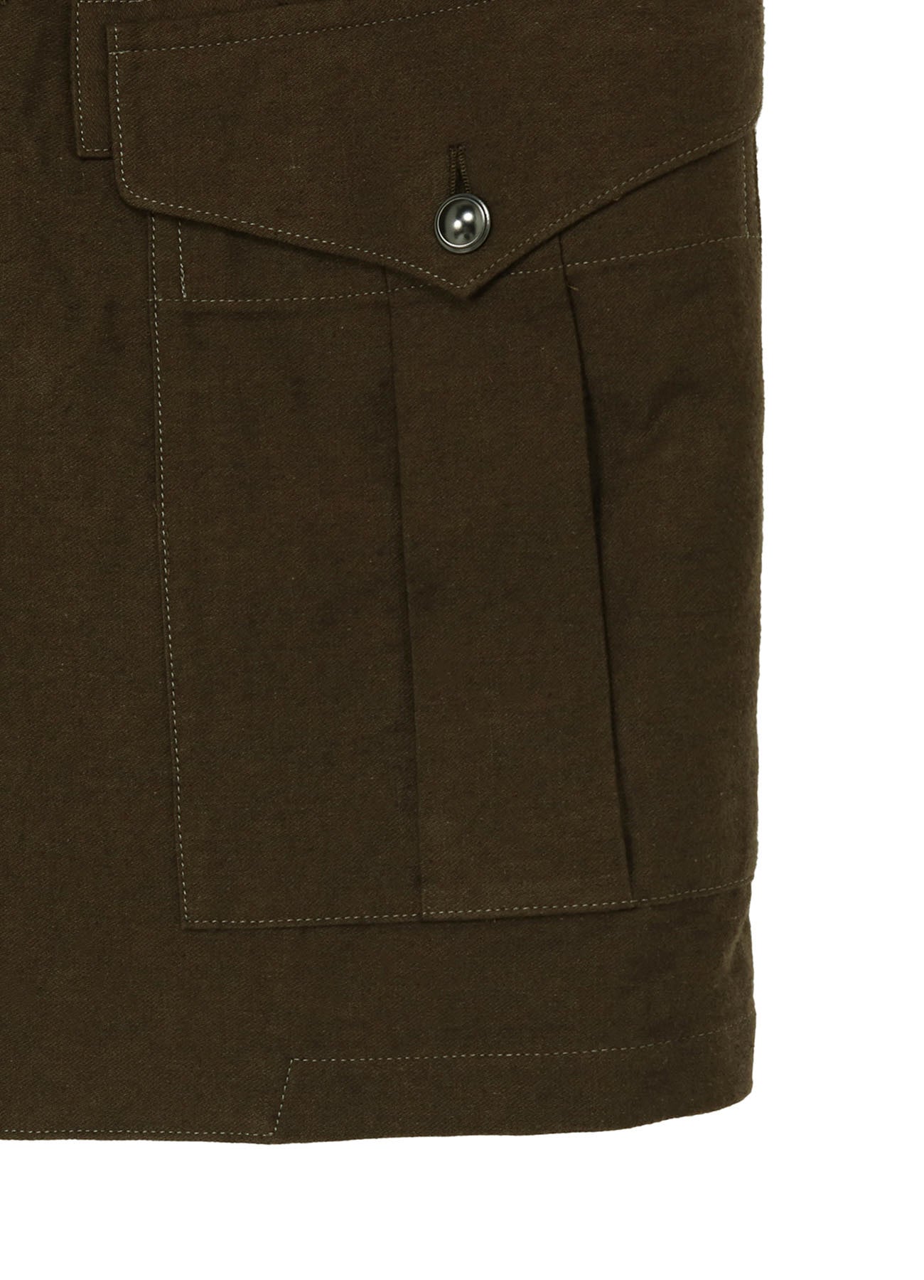 COTTON FLAX MOLESKIN BC BENTZ MILITARY JACKET