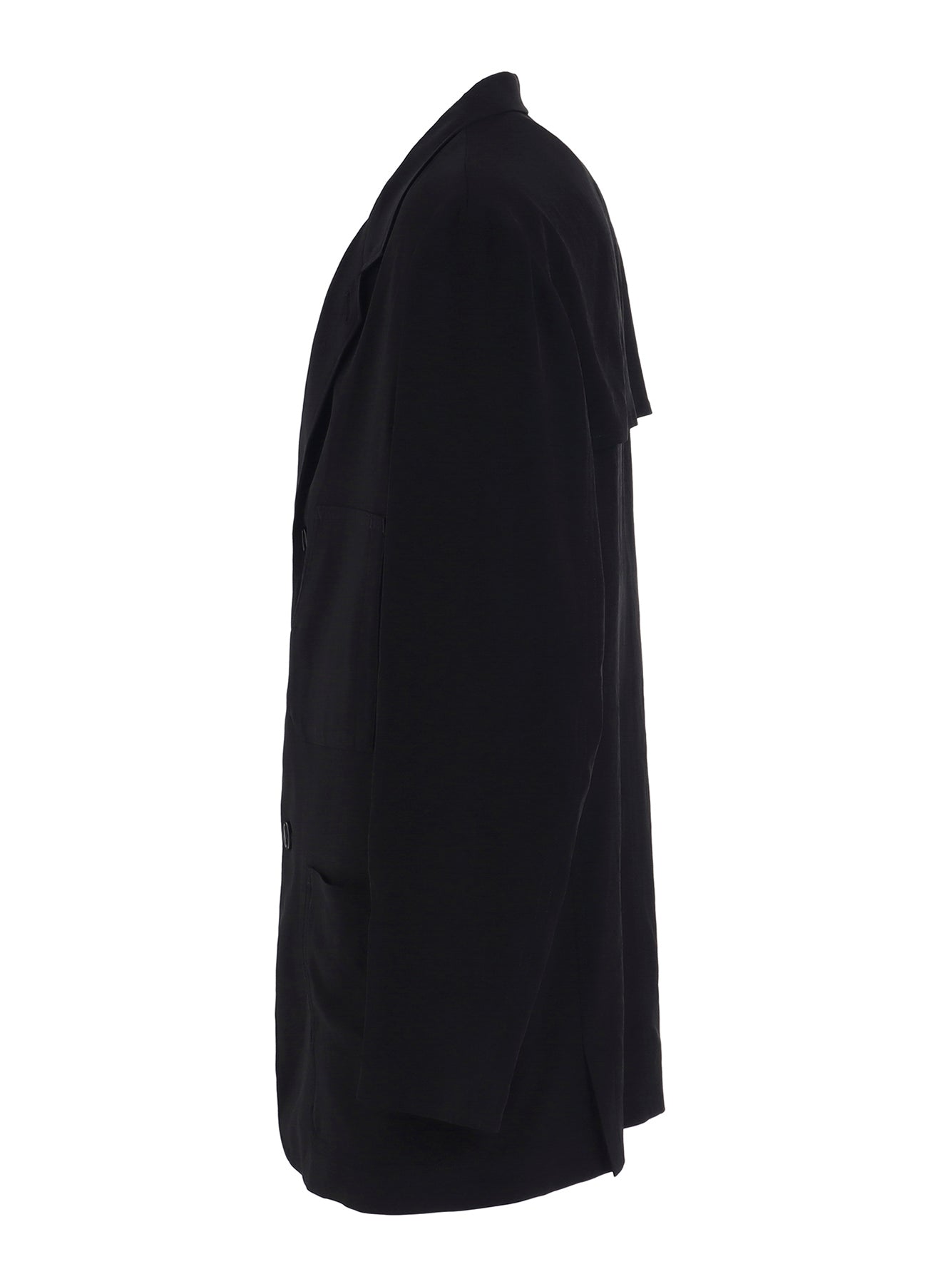 CREPE DE CHINE COVERALL PK JACKET