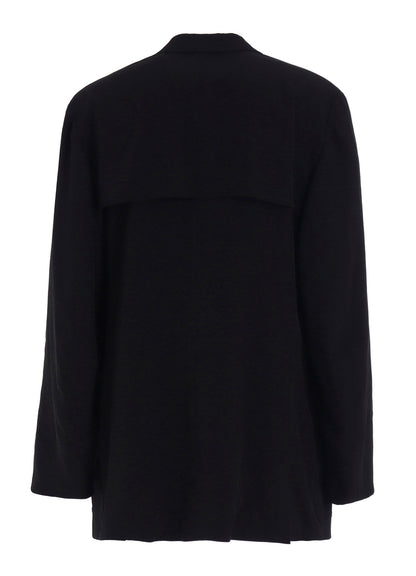 CREPE DE CHINE COVERALL PK JACKET