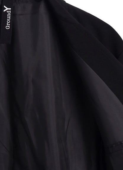 CREPE DE CHINE COVERALL PK JACKET