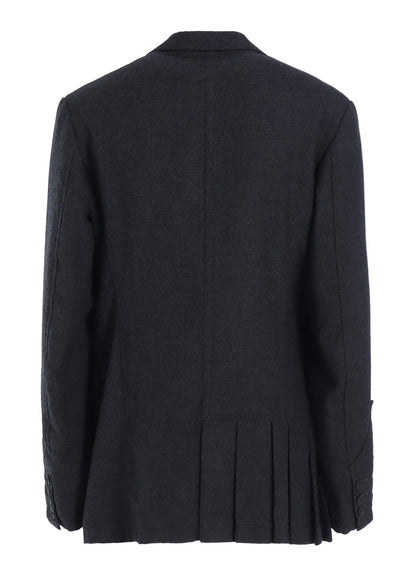 W.TA SAXONY MILITARY FRONT PLEATS JACKET