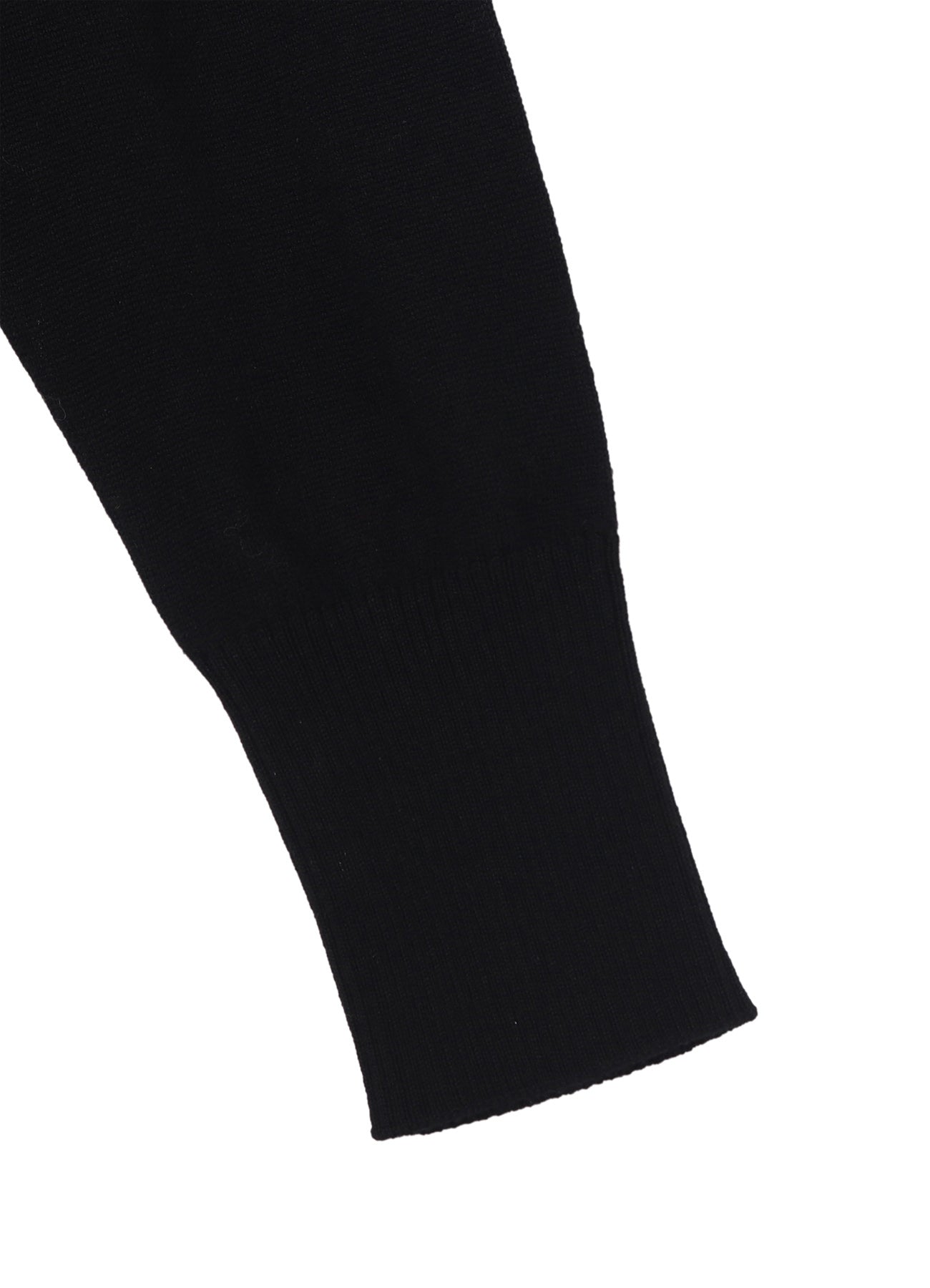 MERINO WOOL LEFT ZIPPER RAGLAN SLEEVE TURTLENECK
