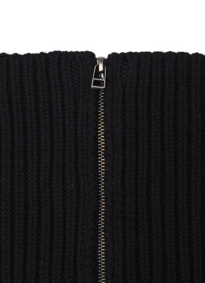 Wool boa+EX FineMerino Wool NECK WARMER