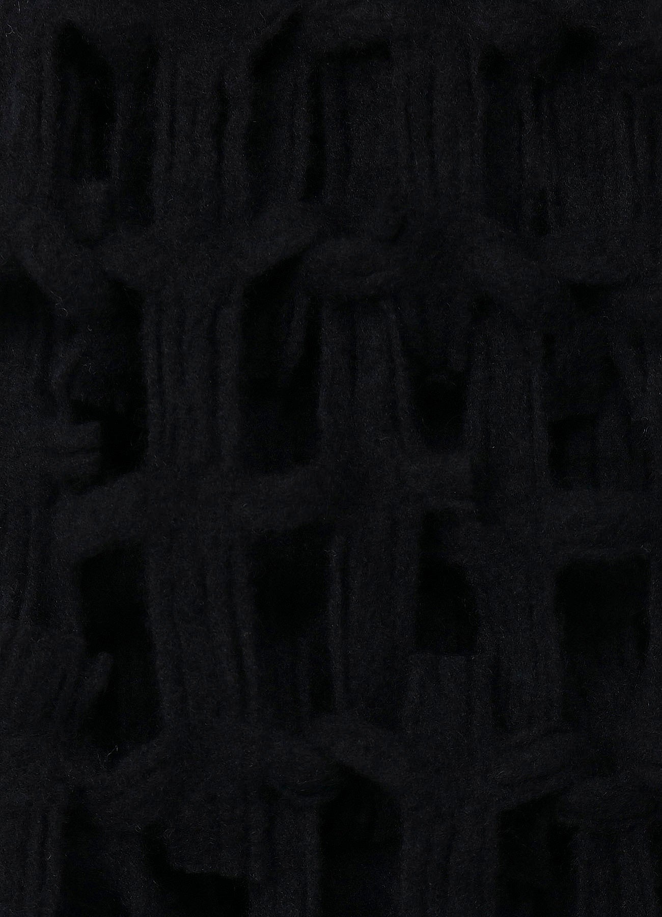 WOOL DOBBY SCARF