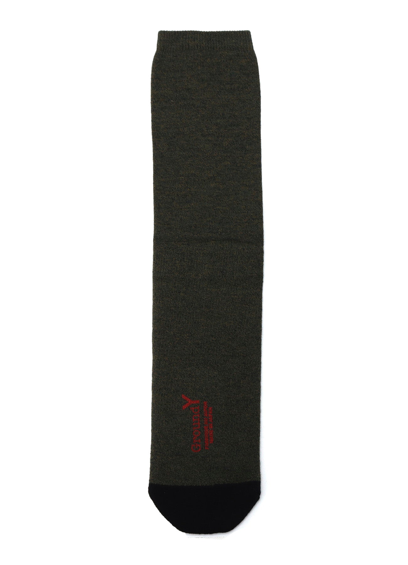 WOOL COTTON TWO TONE TUBE SOCKS