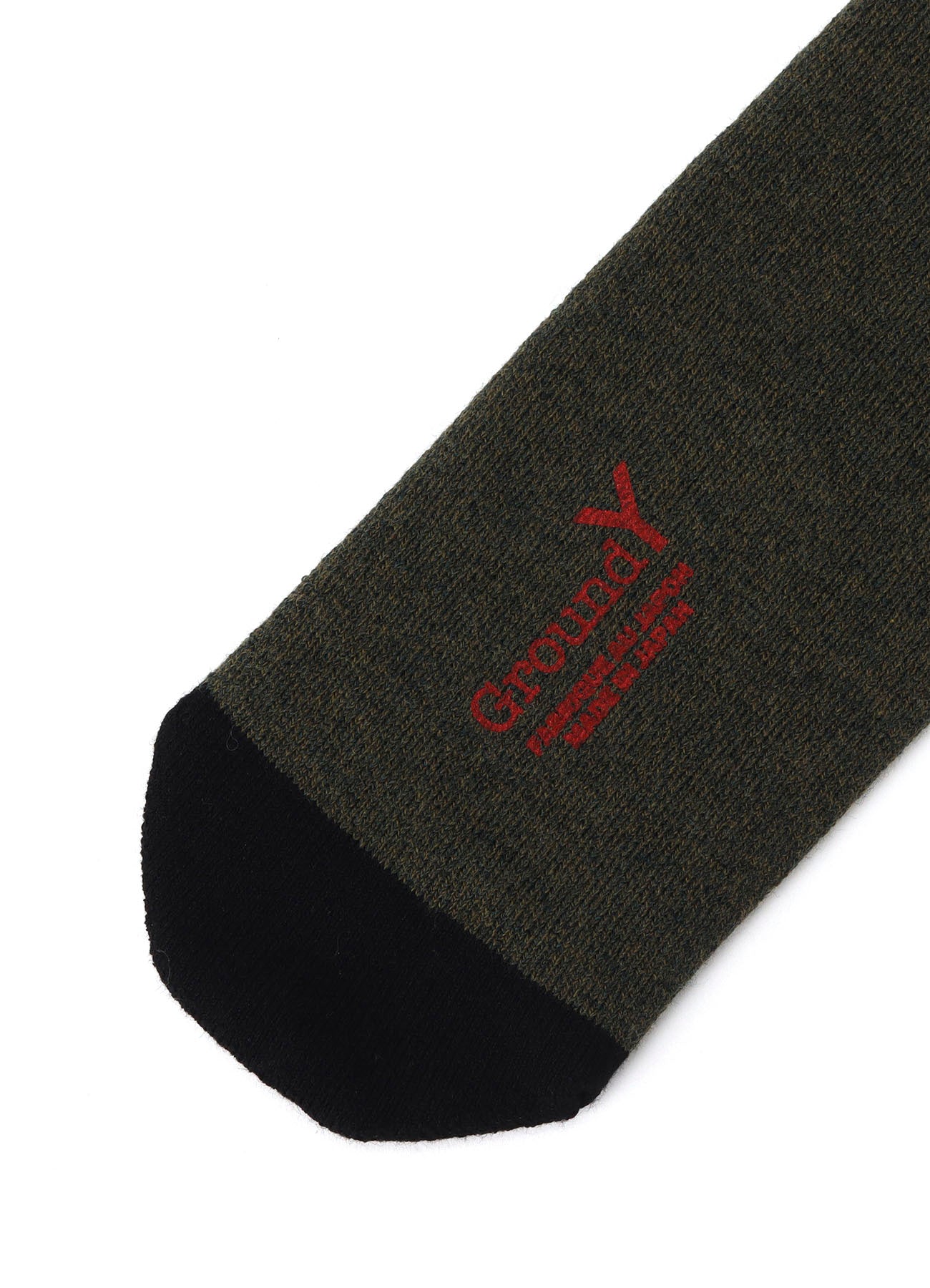 WOOL COTTON TWO TONE TUBE SOCKS