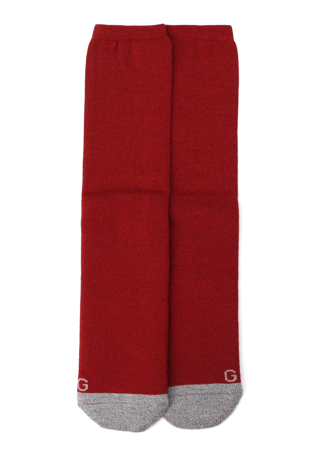 WOOL COTTON TWO TONE TUBE SOCKS