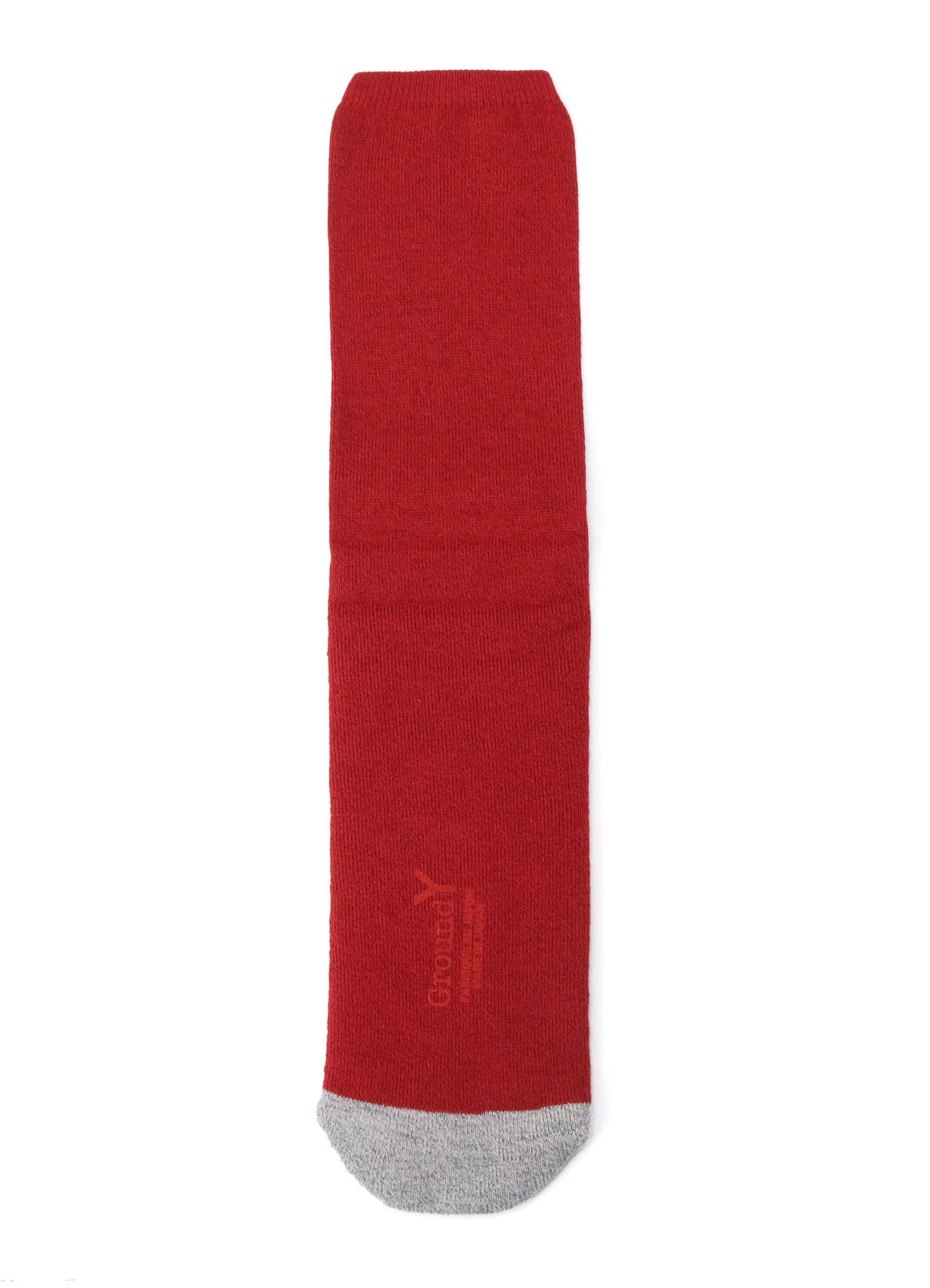 WOOL COTTON TWO TONE TUBE SOCKS