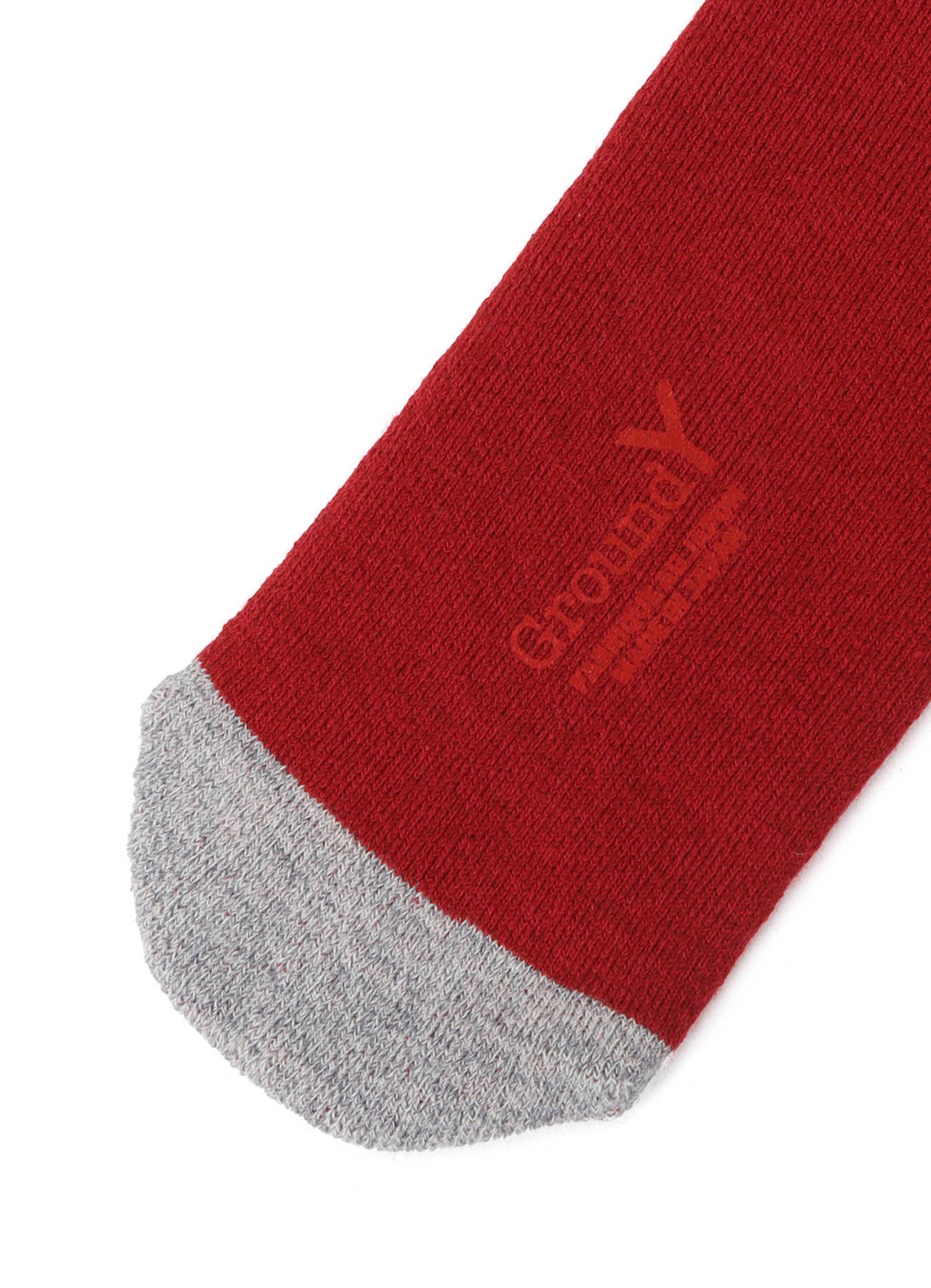 WOOL COTTON TWO TONE TUBE SOCKS