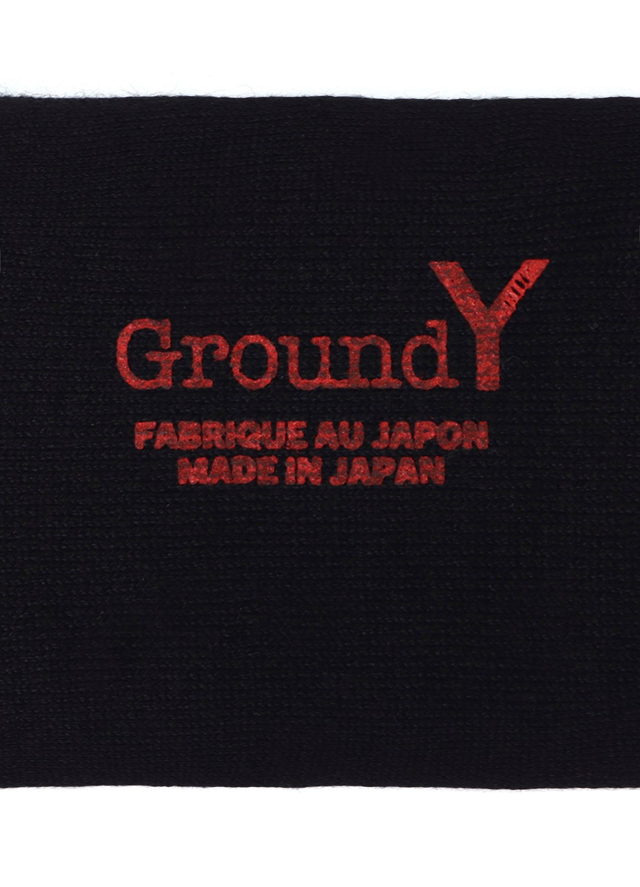 WOOL COTTON Ground Y LOGO TUBE SOCKS