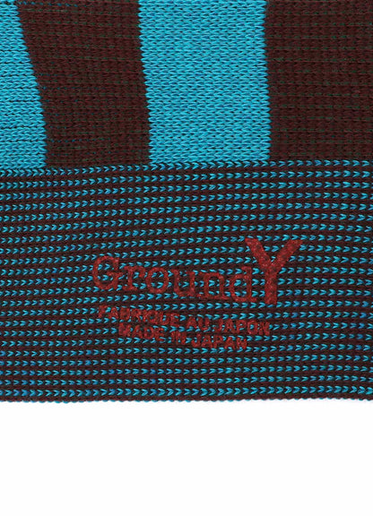 COTTON ACRYLIC BORDER SOCKS