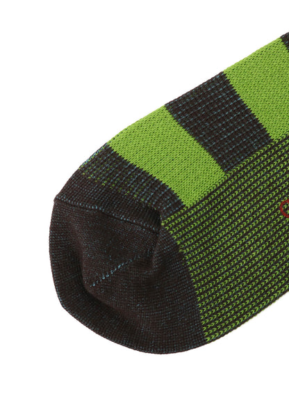 COTTON ACRYLIC BORDER SOCKS